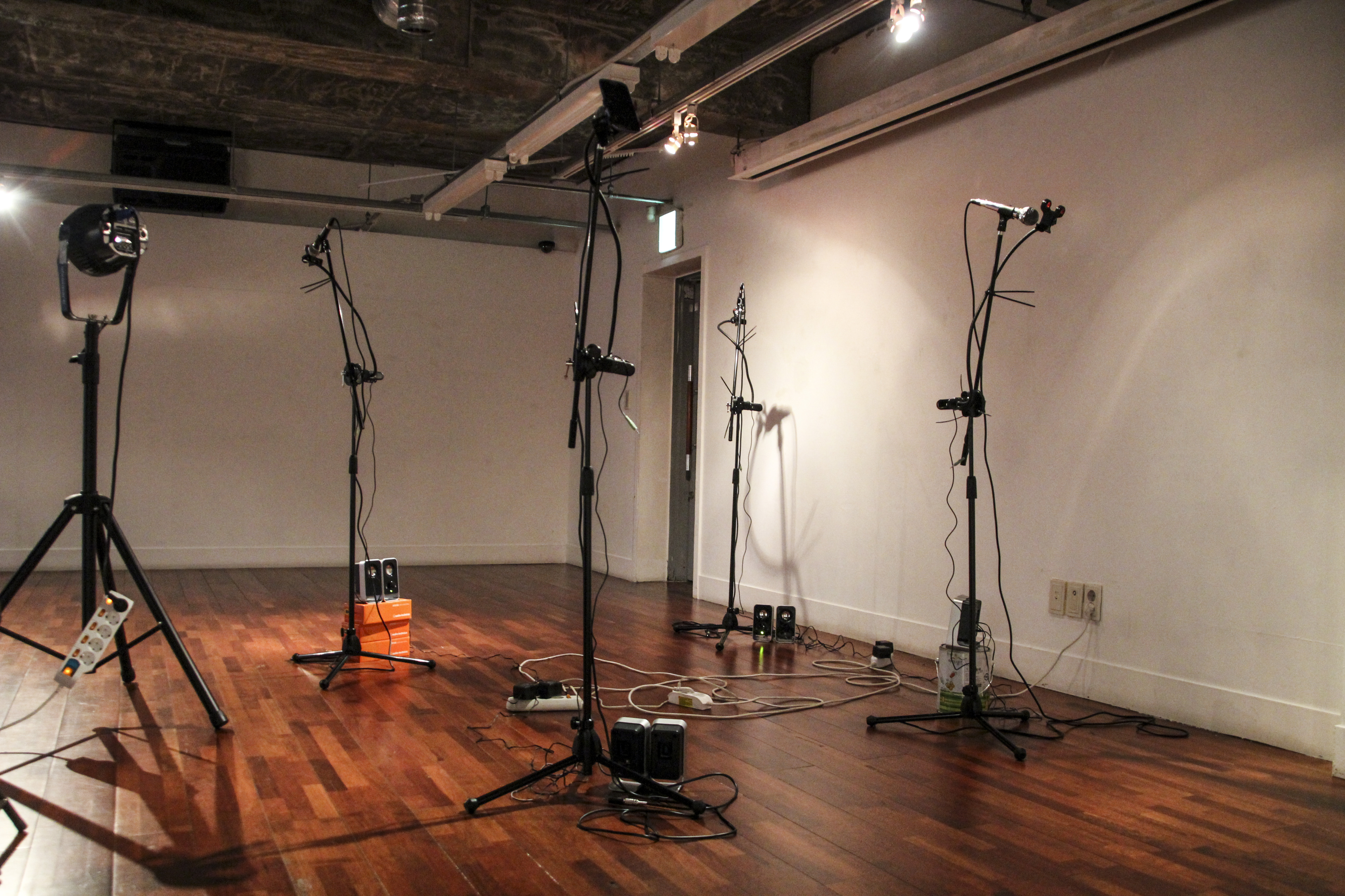 Untitled, sound performance, 2014 (2)